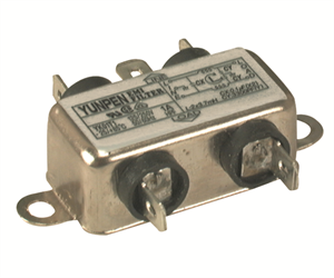 Picture of FILTER EMI MAINS PANEL MOUNT 6A IN-LINE