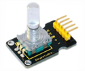 Picture of ROTARY ENCODER / POT WITH SWITCH ON BOARD