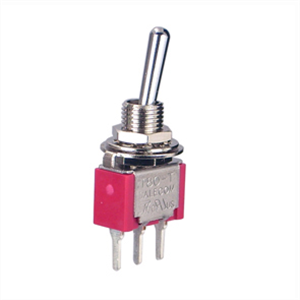 Picture of MINI TOGGLE SWITCH SPDT ON-ON PCB PINS