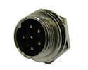 Picture of 6W 16mm P/M-MIC-PLUG 5A 125V AVIATION CONNECTOR