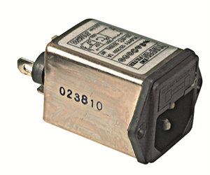 Picture of FUSED PANEL MOUNT MAINS EMI FILTER 6A