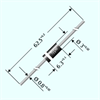 Picture of DIODE HS AXL 1KV 2A