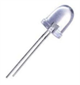 Picture of LED 10mm CL-RD RND 1K8mcd 28mm 30-DEG