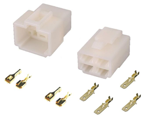 Picture of 4W AUTOMOTIVE INLINE CONNECTOR SET COMPLETE M+F