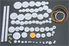 Picture of DIY PLASTIC GEAR KIT 75PCS, 0.16mm