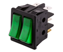 Picture of ROCKER SWITCH DPST ON-OFF ILLUM GR 16A 250V