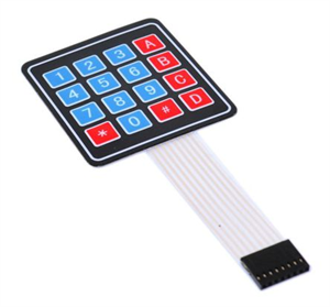 Picture of 4x4 THIN-FILM KEYPAD