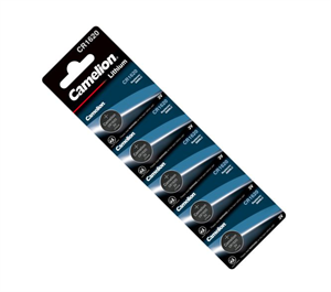 Picture of LITHIUM COIN BATTERY 3V 70mAh 16x2mm 5P/CARD