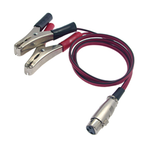 Picture of LEAD XLR SOCKET TO ALLIGATOR CLIP SET L=1m