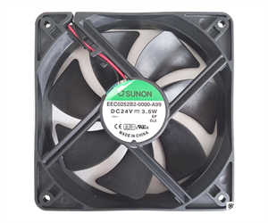 Picture of 24VDC AXIAL FAN 120sqx25mm BAL 75CFM LEAD