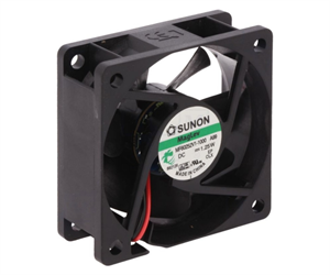 Picture of 12VDC AXIAL FAN 60sqx25mm VAPO 23CFM LEAD