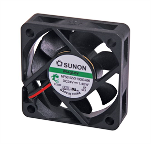 Picture of 24VDC AXIAL FAN 50sqx15mm VAPO 18.6CFM LEAD