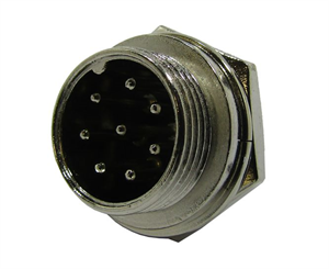 Picture of 8W 16mm P/M-MIC-PLUG 5A 125V AVIATION CONNECTOR