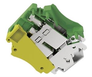 Picture of EARTH TERMINAL BLOCK DIN RAIL P=15.2