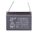 Picture of FAN MOTOR CAPACITOR 1.5uF 250VAC W/LEADS