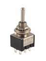 Picture of MINI TOGGLE SWITCH DPDT ON-OFF-ON SOLDER