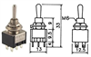 Picture of MINI TOGGLE SWITCH DPDT ON-OFF-ON SOLDER