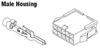 Picture of CRIMP TERMINAL MALE CRIMP FOR 5557