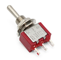 Picture of TOGGLE SWITCH MINI SPDT ON-OFF-ON SOL-RED