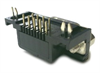 Picture of PLUG D-SUB 9W PCB R/A METAL