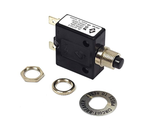 Picture of CIRCUIT BREAKER P/MNT 250VAC 40A M12 HEX NUT