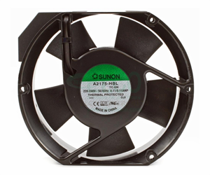 Picture of 220V AXIAL FAN 171x51mm OVAL BAL 239CFM LEAD