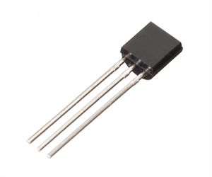 Picture of TRANSISTOR NPN TO92 CBE 50V 0A1