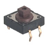 Picture of PCB TACTILE SWITCH DIL 12x12 SQR H=7.0 BROWN