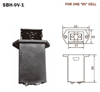 Picture of PANEL MOUNT 9V BATTERY / CELL HOLDER