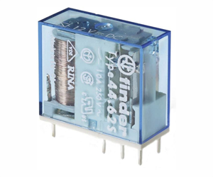 Picture of PCB MOUNT RELAY DPDT 10A 12VDC RECT 8PINS