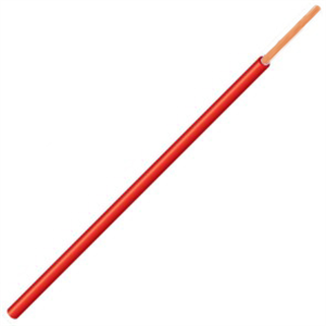 Picture of 1mm SOLID WIRE OD=2mm RED