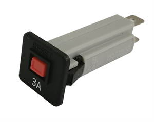 Picture of PANEL MOUNT MINIATURE CIRCUIT BREAK 250VAC 3A