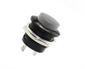 Picture of PUSH BUTTON BLACK N.O. 19mm 3-6A