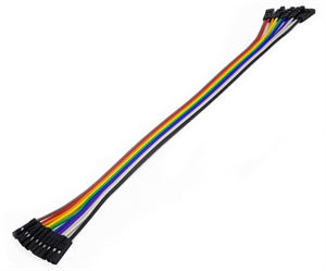 Picture of JUMPER LEAD FLEX TYPE 200mm SOCKET-SOCKET MULTI-10