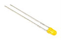 Picture of LED 3mm DI-YELLOW RND 3mcd 60D