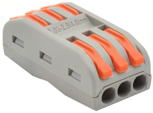 Picture of BRIDGING / SPLICING TERMINAL BLOCK 3-WAY