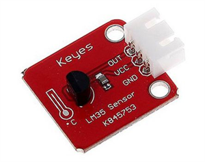Picture of LM35 TEMPERATURE SENSOR DEVELOPMENT BOARD