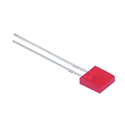 Picture of LED RECTANGULAR DIFF-RED 2x7mm