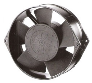 Picture of 115V AXIAL FAN 162x150x55mm BAL OVAL 210CFM LEAD