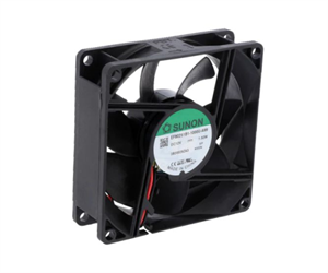 Picture of 12VDC AXIAL FAN 80sqx25 BAL 41CFM LEAD