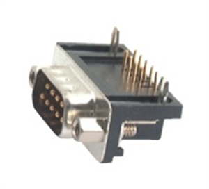 Picture of PLUG D-SUB 9W PCB R/A METAL