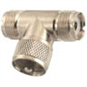 Picture of ADAPTER UHF-PLUG TO 2x UHF-SOCKET T-JUNCTION