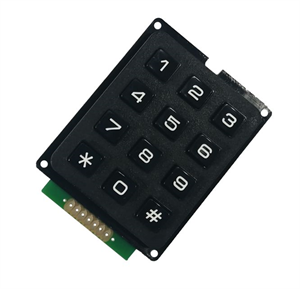 Picture of KEYPAD 4x3 0-9, *,# SOLDER