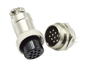 Picture of 10W 16mm MIC PLUG AND SOCKET AVIATION CONNECTOR