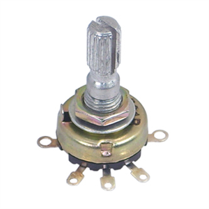 Picture of POTENTIOMETER P/MOUNT S/TURN LIN 17mm 500E