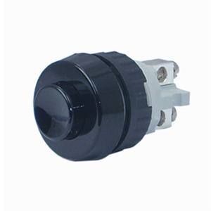 Picture of PUSH BUTTON NO 15mm BLACK RAFI