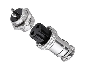 Picture of 2W 16mm MIC PLUG AND SOCKET AVIATION CONNECTOR