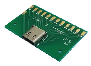 Picture of USB3.1 SOCKET TYPE-C BREAKOUT PC BOARD