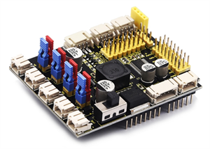 Picture of 4-CH PLUS Motor Driver ARDUINO UNO R3 Shield