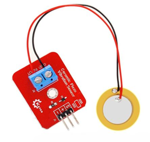 Picture of PIEZO VIBRATION SENSOR / TRANSDUCER BOARD
